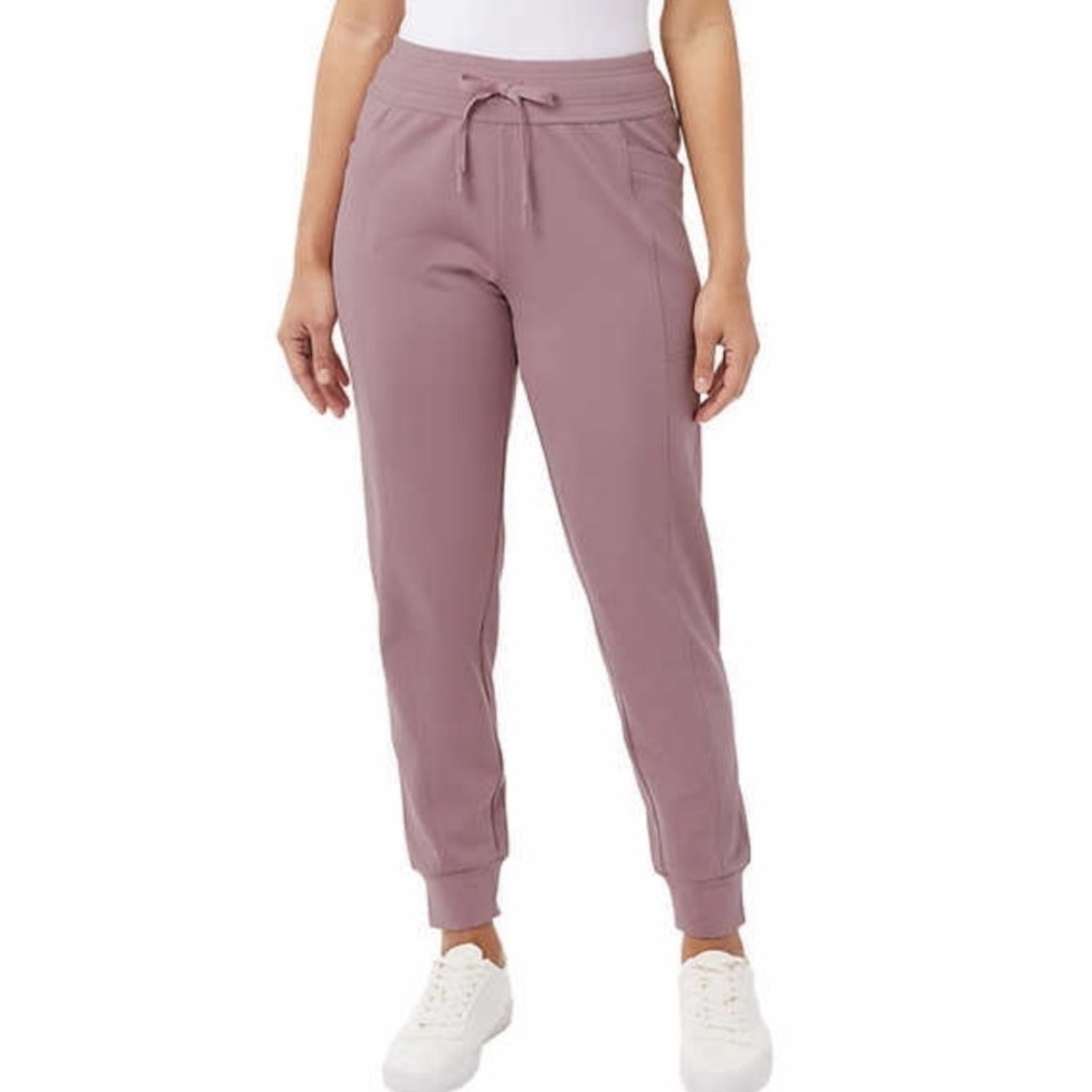 Women's Casual Mauve Jogger Pants